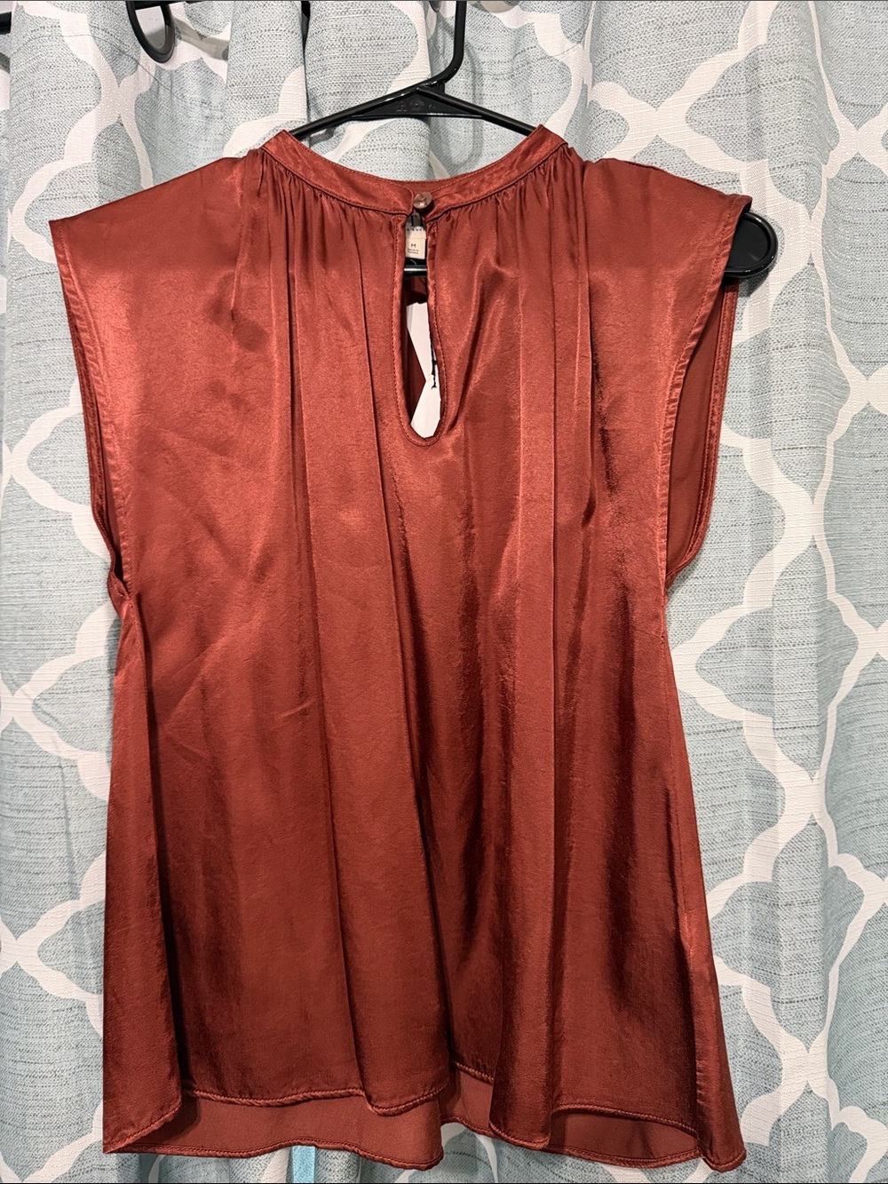Genevieve Jeanne in Cinnamon Color Top NWT